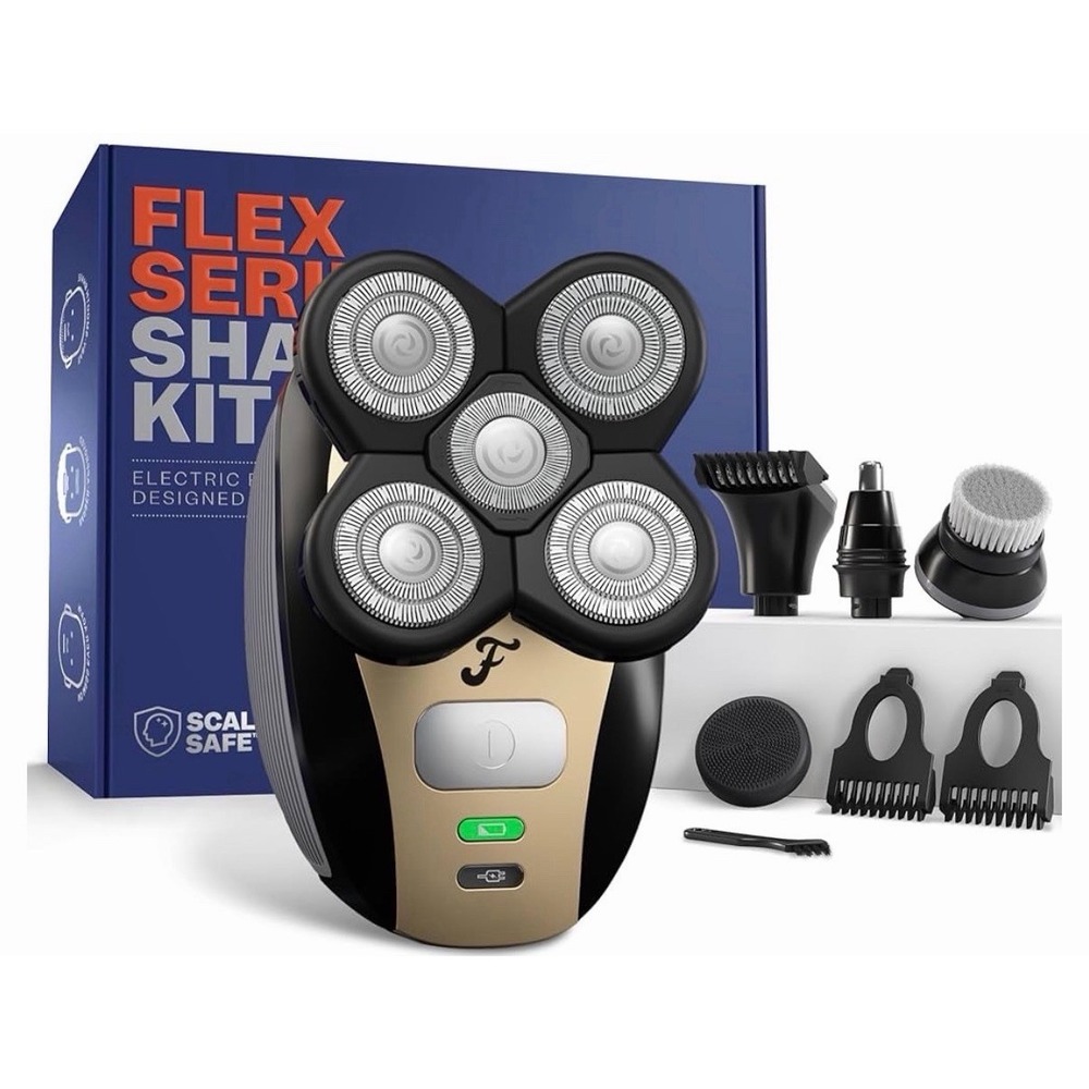 Freebird FlexSeries Electric Head Body Hair Shaver Cordless Waterproof Kit